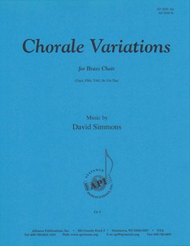 Chorale Variations For Brass Choir - Set