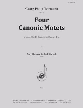 Four Canonic Motets - Clnt 3