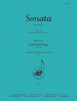 Sonata Op. 2 No 1- Trp-trbn Duet by for
