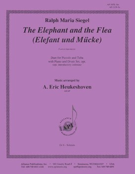 The Elephant And The Flea - Picc-tba Duet W Pno by for