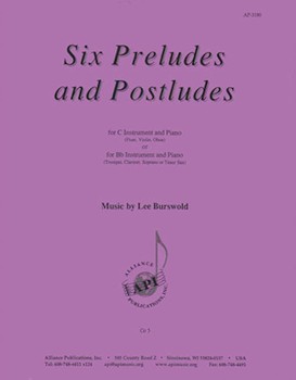 Six Preludes-postludes For Bb & C Instruments & Piano by for