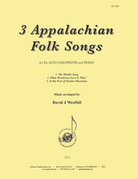 Three Appalachian Folk Songs - Eb Or F Solo -pno by for
