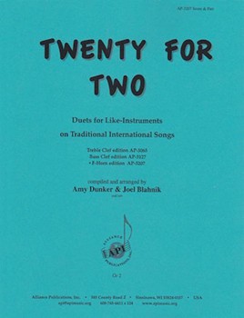 Twenty For Two - F Hn Duets by for