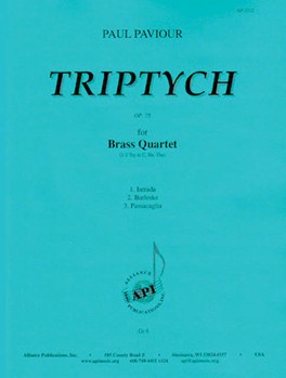 Triptych For Brass Quartet by for