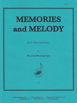 Memories And Melody For F Horn And Piano by for