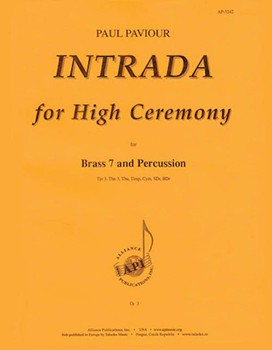 Intrada For High Celebration- Br 7 & Percussion 3 by for