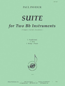 Suite For Two Bb Instruments - Trp Clt Sx by for