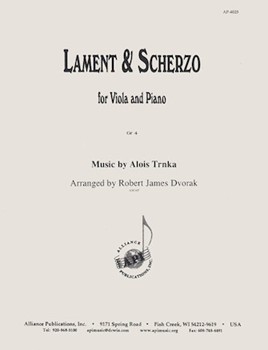 Lament & Scherzo - Vla-pno by for
