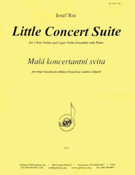 Little Concert Suite - 3 Vlns Plus Vln Ens-pno by for