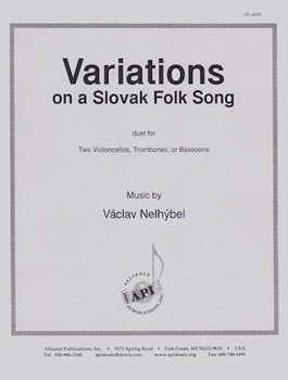Variations On A Slovak Folk Song - Trb2/bsn 2