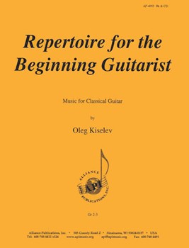 Repertoire For The Beginning Guitarist by for