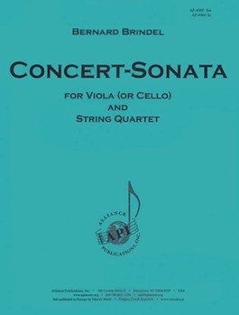 Concert-sonata For Viola (vc) Solo & Strg Qt