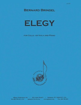 Elegy For Cello (vln-vla)-pno