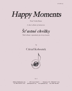 Happy Moments/stastne Chvilky - 4 Vln Duets by for