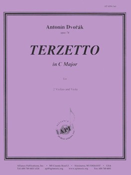 Terzetto, Op. 74 - Dvorak - 2 Vlns-vla - Set