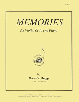 Memories - Vln Vc Pno by for