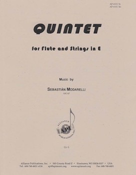 Quintet For Flute & Strings (4) In E