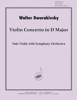 Violin Concerto In D Major W Sym Orch - Set by for