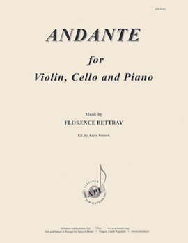 Andante For Vln Clo And Piano by for