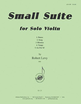 Small Suite For Solo Violin - (6 Mvts) by for