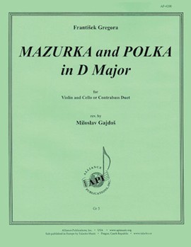 Mazurka & Polka In D Major - Vln & Cbs by for