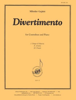 Divertimento For Cbs & Pno by for