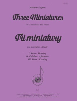 Three Miniatures: Morning Afternoon & Evening - String Solo by for