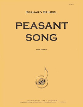 Peasant Song For Piano by Brindel Bernard for