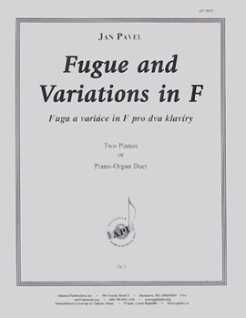Fugue And Variations In F - 2 Pnos Or Org Duet by for