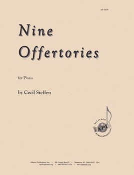 Nine Offertories For Piano by Steffen Cecil for