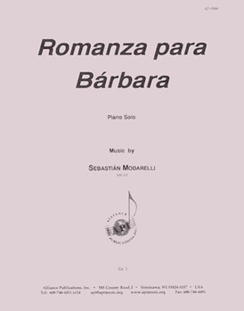 Romanza Para Barbara - Pno Solo by Modarelli Sebastian for