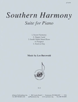 Southern Harmony Suite For Piano (5) by Burswold Lee for
