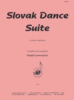 Slovak Dance Suite - Piano Duet by for