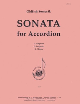 Sonata For Accordion by Oldrich Semerak for