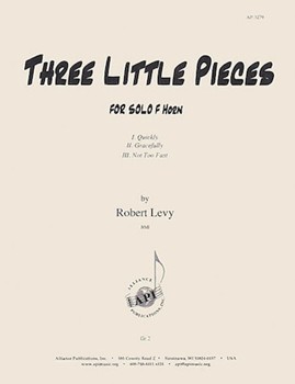 Three Little Pieces - Solo F Horn