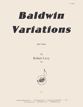 Baldwin Variations - for Solo Violin