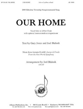 Our Home by Dvorak Antonin - Blahnik Joel - for 2-Part