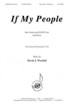 If My People by Westfall David J for SATB