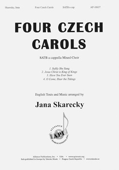 Four Czech Carols by Skarecky Jana - Skarecky Jana - for SATB a cappella