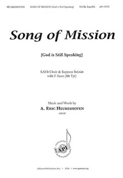 Song of Mission by Heukeshoven A Eric for SATB