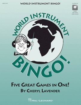 World Instrument Bingo (Game) by Lavender Cheryl for CD