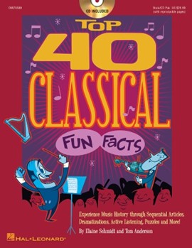 Top 40 Classical Fun Facts by Anderson Tom and Schm for Game w/ Audio (Bk/enhanced Cd/repro)