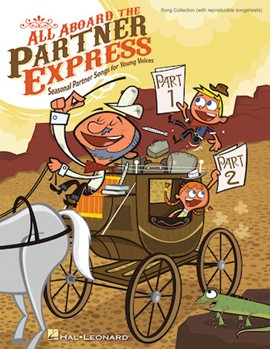All Aboard The Partner Express by Anderson Tom for 2-Part (Bk/reproducibles)