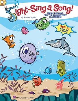 Sight-Sing a Song by Snyder Audrey for Book (w/Audio Access)