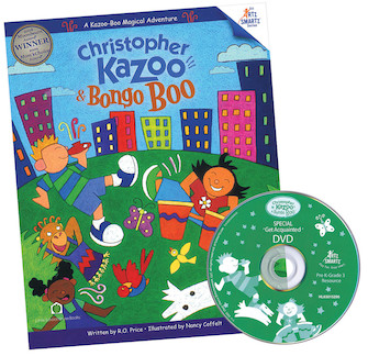 Christopher Kazoo & Bongo Boo by Price Coffelt and Kre for Text w/DVD (Bk/dvd)