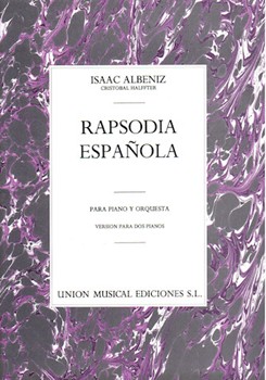 Albeniz Rapsodia Espanola (halffter) 2 Pf by for