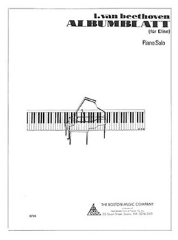 Fur Elise by Beethoven Ludwig van for Piano