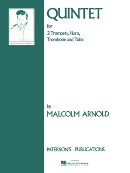 Quintet For Brass Opus 73 Parts by Arnold Malcolm for Brass Quintet