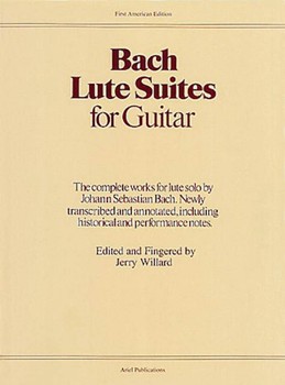Bach Lute Suites For Guitar by Bach Johann Sebastian - Willard Jerry - for Guitar Collection
