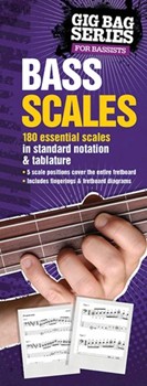 Gig Bag Book Of Bass Scales by Bridges and Dineen - Gig Bag Book Series - for Elec Bass